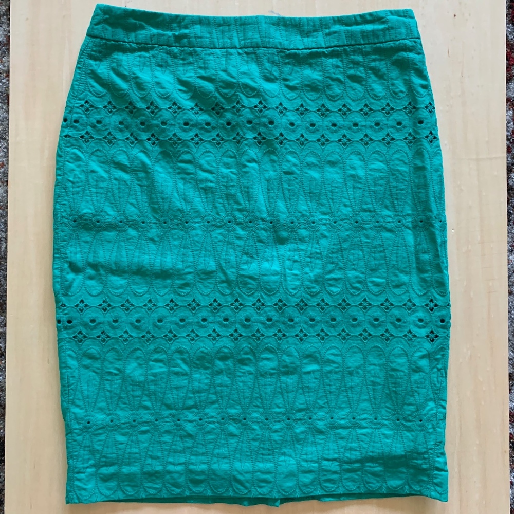 Ann Taylor LOFT Pencil skirt Lace Detail